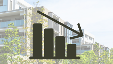Het aantal aangeboden woningen neemt af