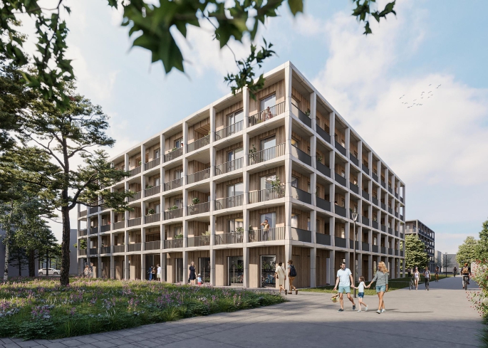 BLOSSEM Redwood Breda - De verkoop is gestart!, BLOSSEM Redwood Breda - Type 1 | Appartementen, bouwnummer: 27, Breda
