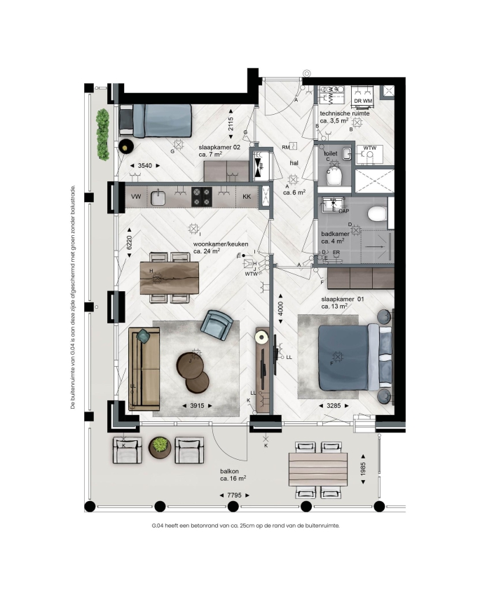 Blossem Gobi | Verkoop gestart, Blossem Gobi - Type G-B-s, bouwnummer: G.15, Breda