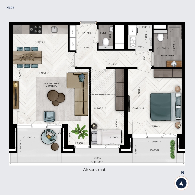 Akkerstraat 95, 4811 JL, Breda