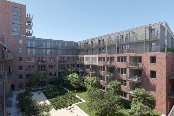 POST Breda - Nog 8 appartementen beschikbaar!, POST Breda TYPE N.4.12 | Appartement, bouwnummer: N.4.12, Breda