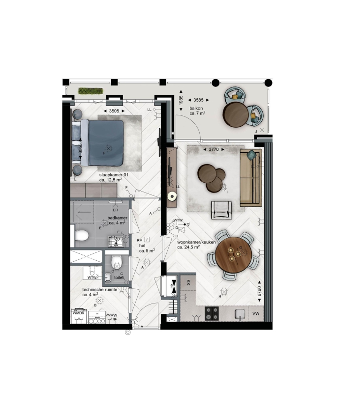 Blossem Gobi (open huis 20 maart!), Blossem Gobi - Type G-C-s, bouwnummer: G.17, Breda