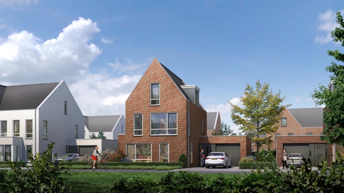 Van Bergenpark Fase 2 woningen (30-9 open huizen dag!), Vrijstaand, bouwnummer: 55, Etten-leur