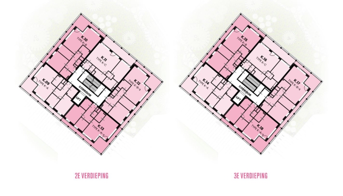 Blossem Komodo | Verkoop gestart, Blossem Komodo - Type K-C, bouwnummer: K.16, Breda