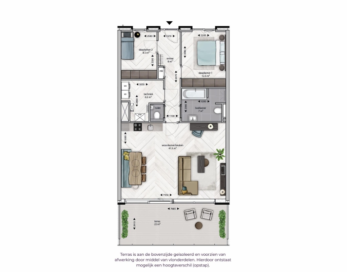 Eureka! District | 50 koopappartementen | Verkoop gestart, Eureka! District - Type 1I, bouwnummer: 3.40, Breda