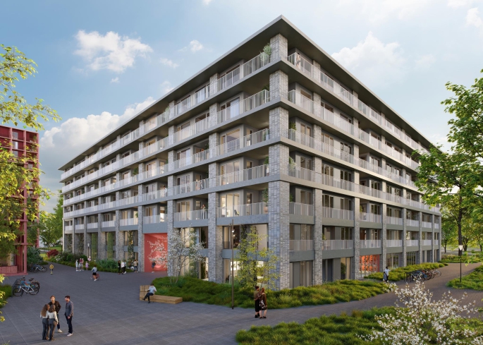 BLOSSEM Edison appartementen, BLOSSEM Edison - Type 3 | Stadswoning, bouwnummer: 0.07, Breda