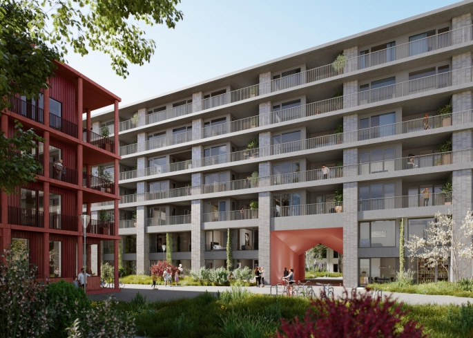 BLOSSEM Edison appartementen, BLOSSEM Edison - Type 3 | Stadswoning, bouwnummer: 0.07, Breda
