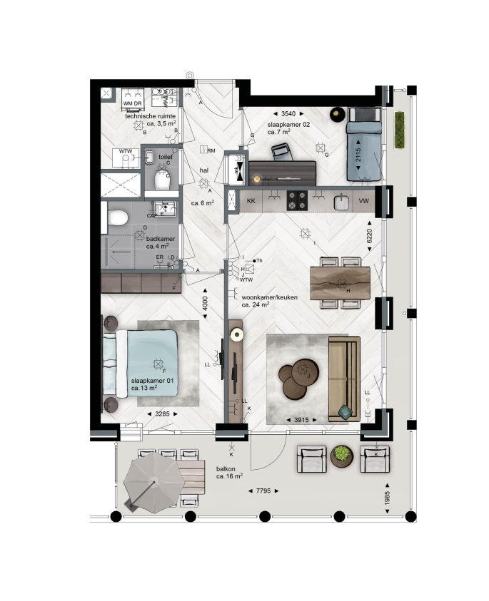 Blossem Gobi | Verkoop gestart, Blossem Gobi - Type G-B, bouwnummer: G.20, Breda