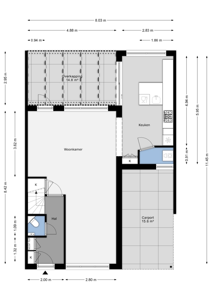 't Blok 55, 4823 JC, Breda