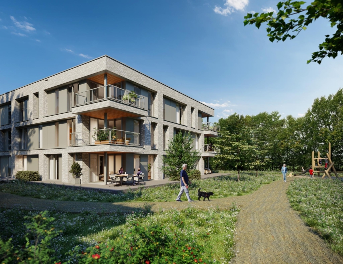 Groenkazerne Ulvenhout (Kom kijken: 29-9, 15.30-16.30), Groenkazerne TYPE 3.6 | Appartement, bouwnummer: 3.6, Ulvenhout