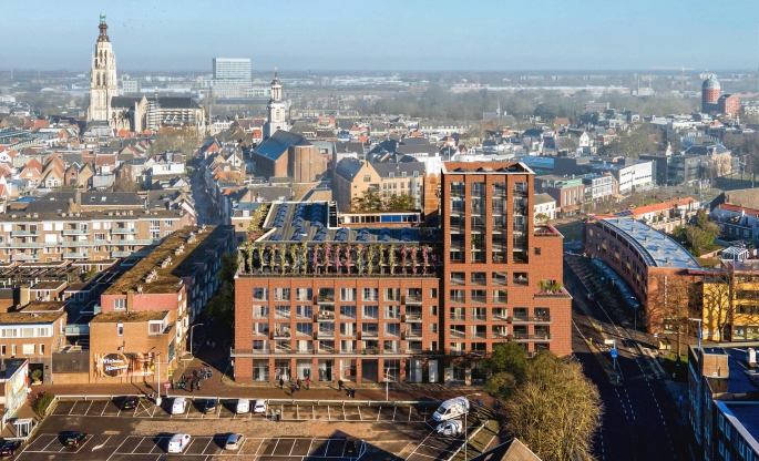 POST Breda, POST Breda Type Kroon (Nieuwbouw) | Appartementen, Breda